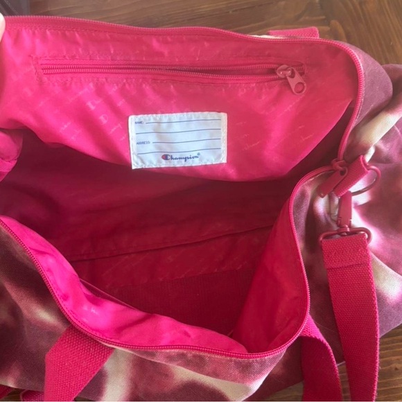 Champion Pink Tie-Dye Weekend Duffel Bag - Picture 2 of 2